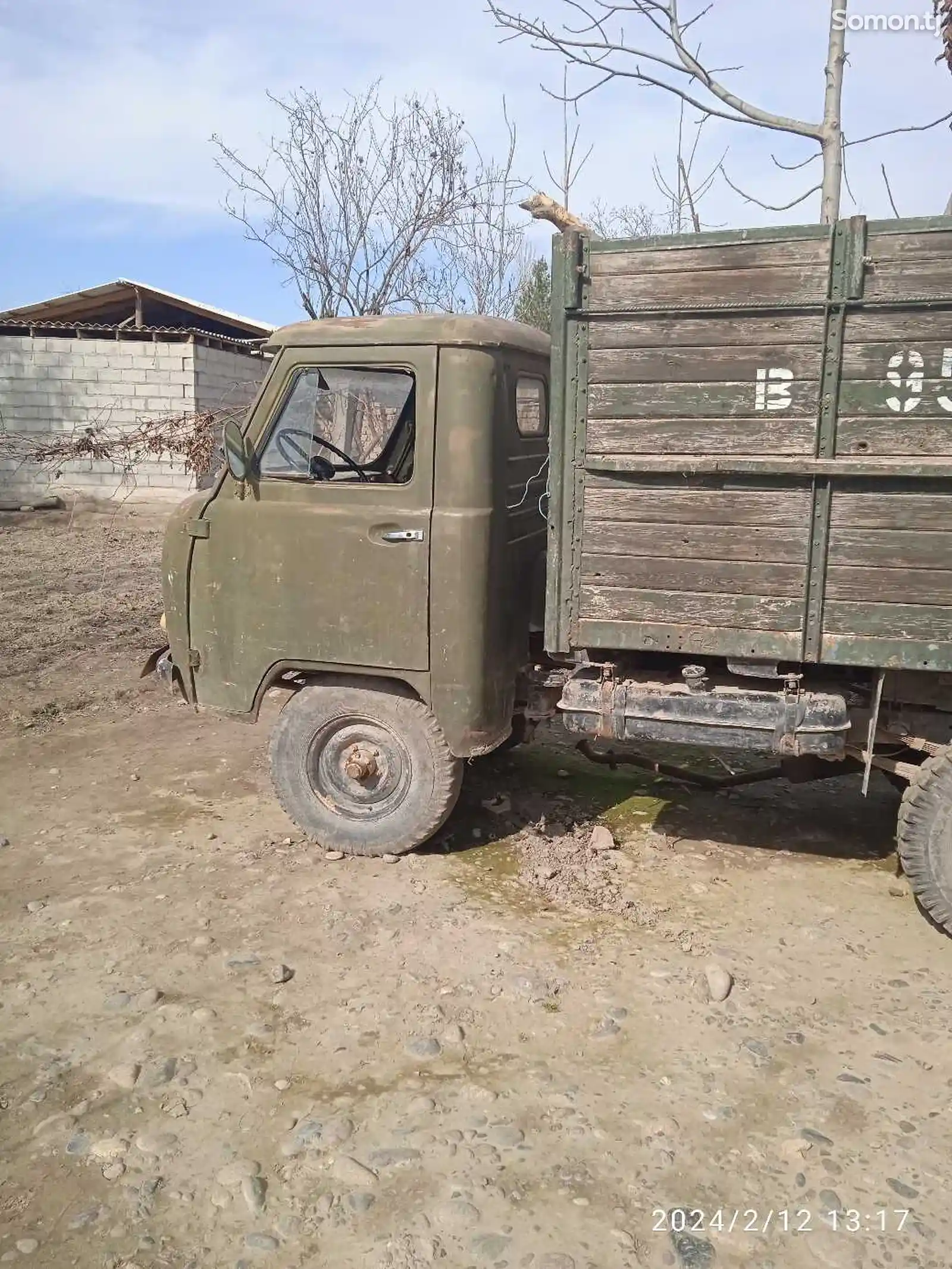 Бортовой грузовик УАЗ, 1989-1