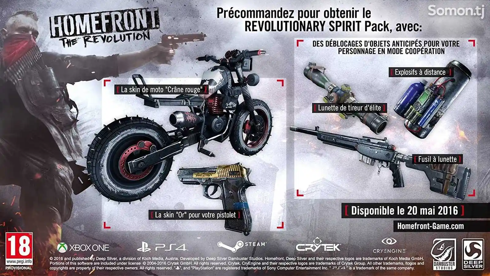 Игра Homefront The Revolution для Sony PS4-5