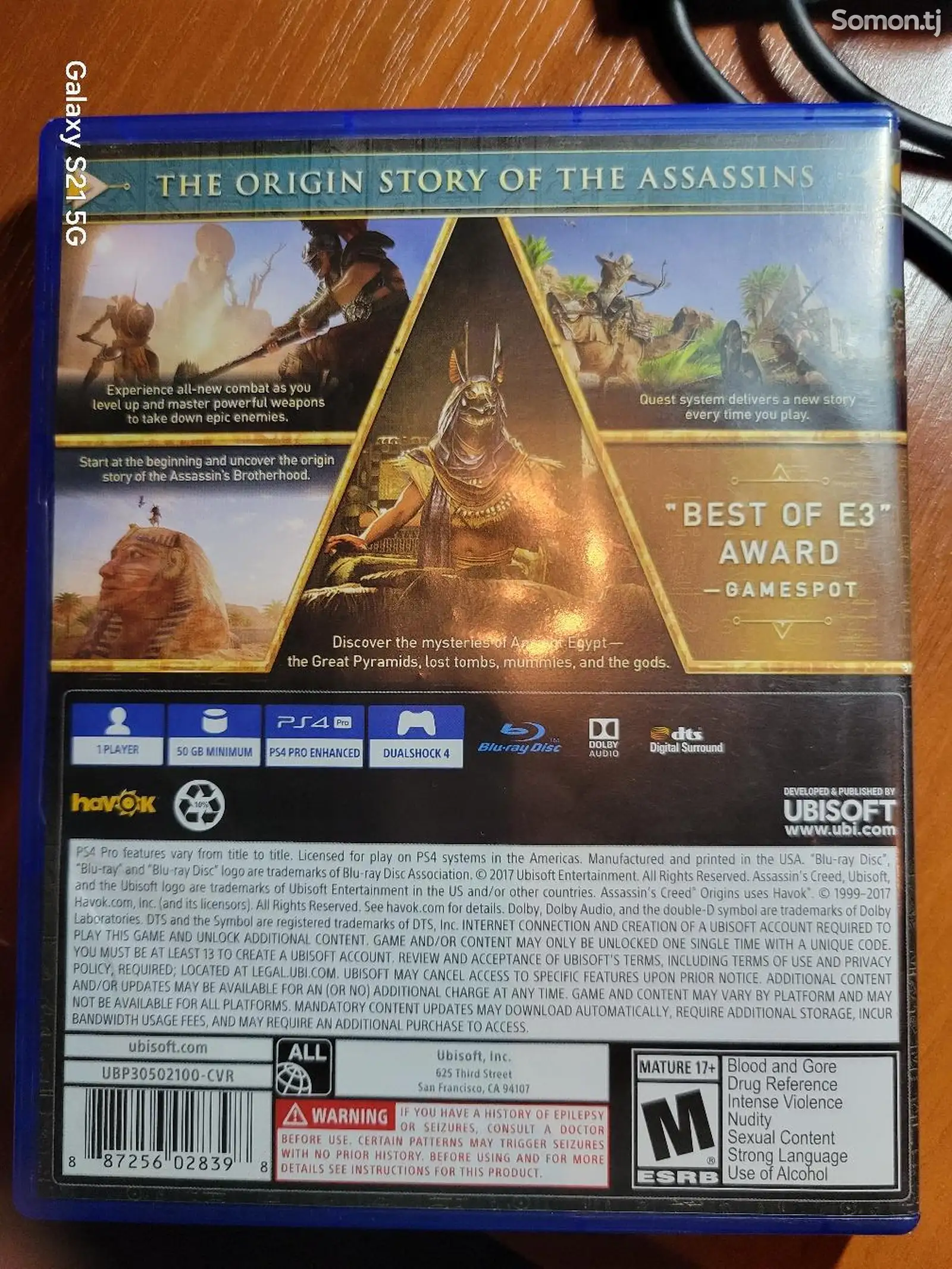 Игра Assassin's creed origins для PS4-1