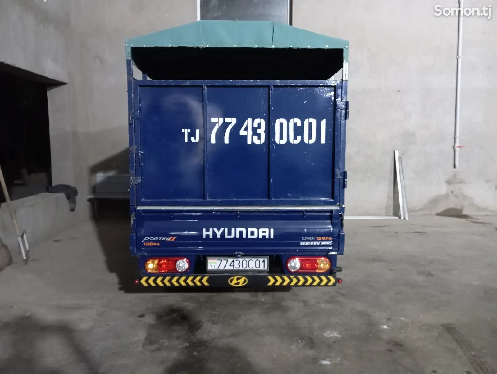 Бортовой автомобиль Hyundai Porter, 2012-3