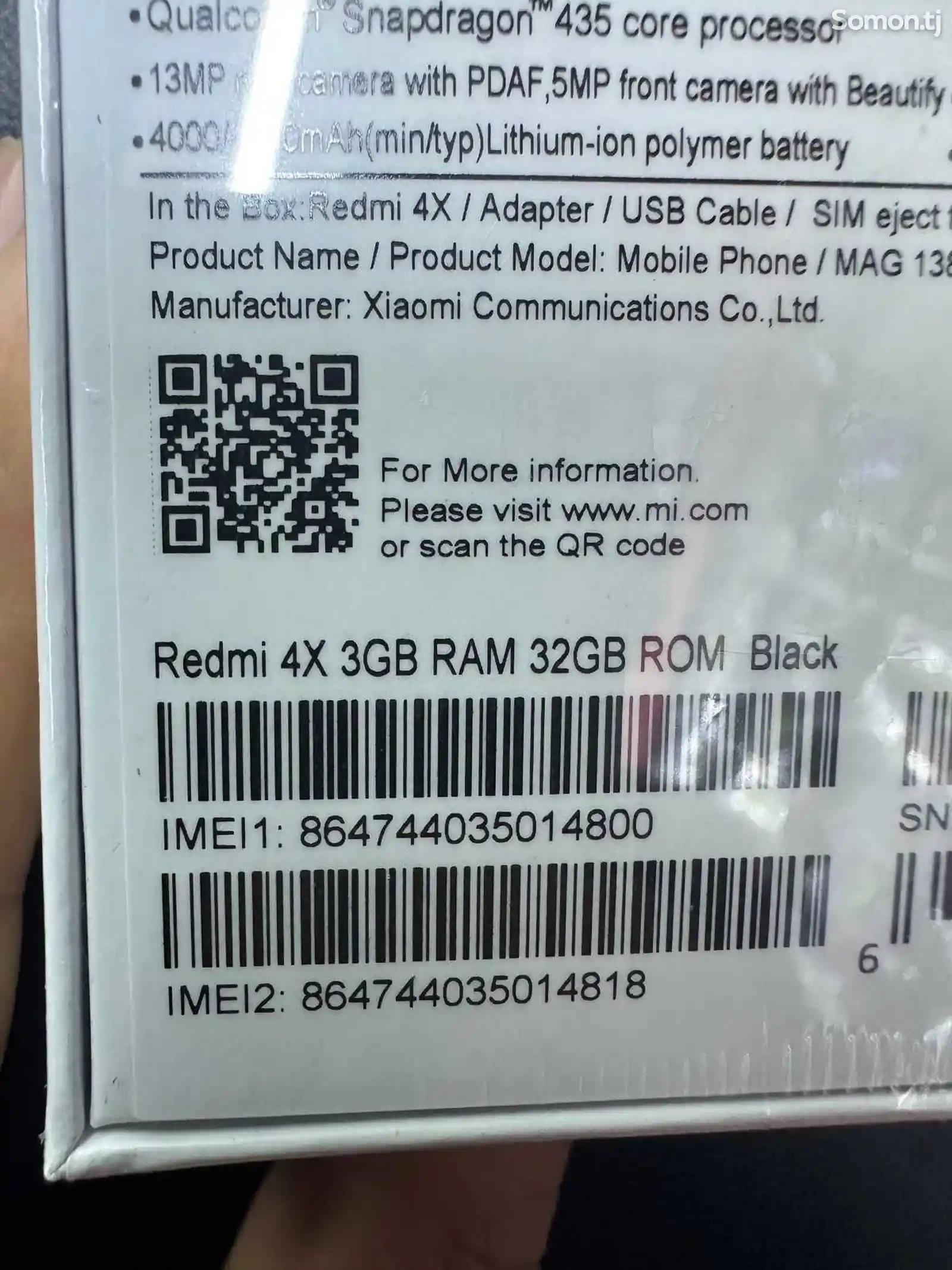 Xiaomi Redmi 4X 32gb-2