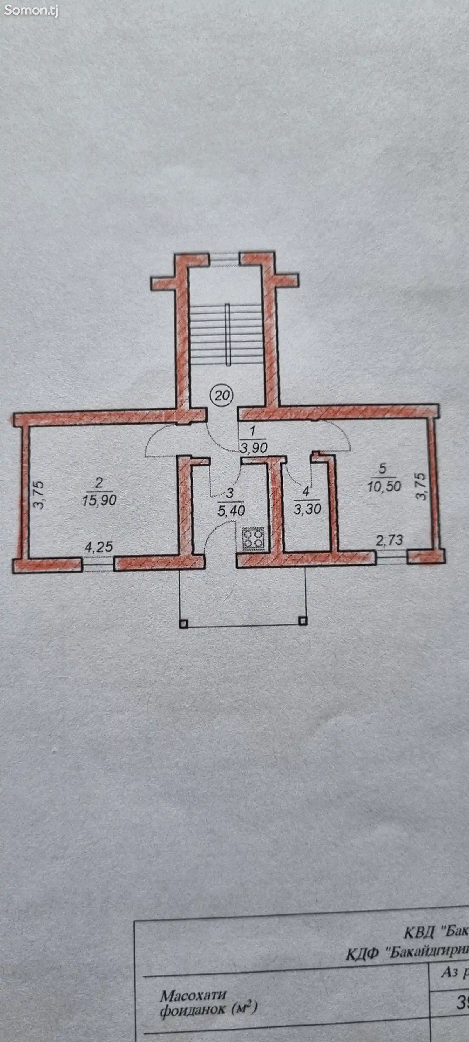 2-комн. квартира, 3 этаж, Горгаз-9