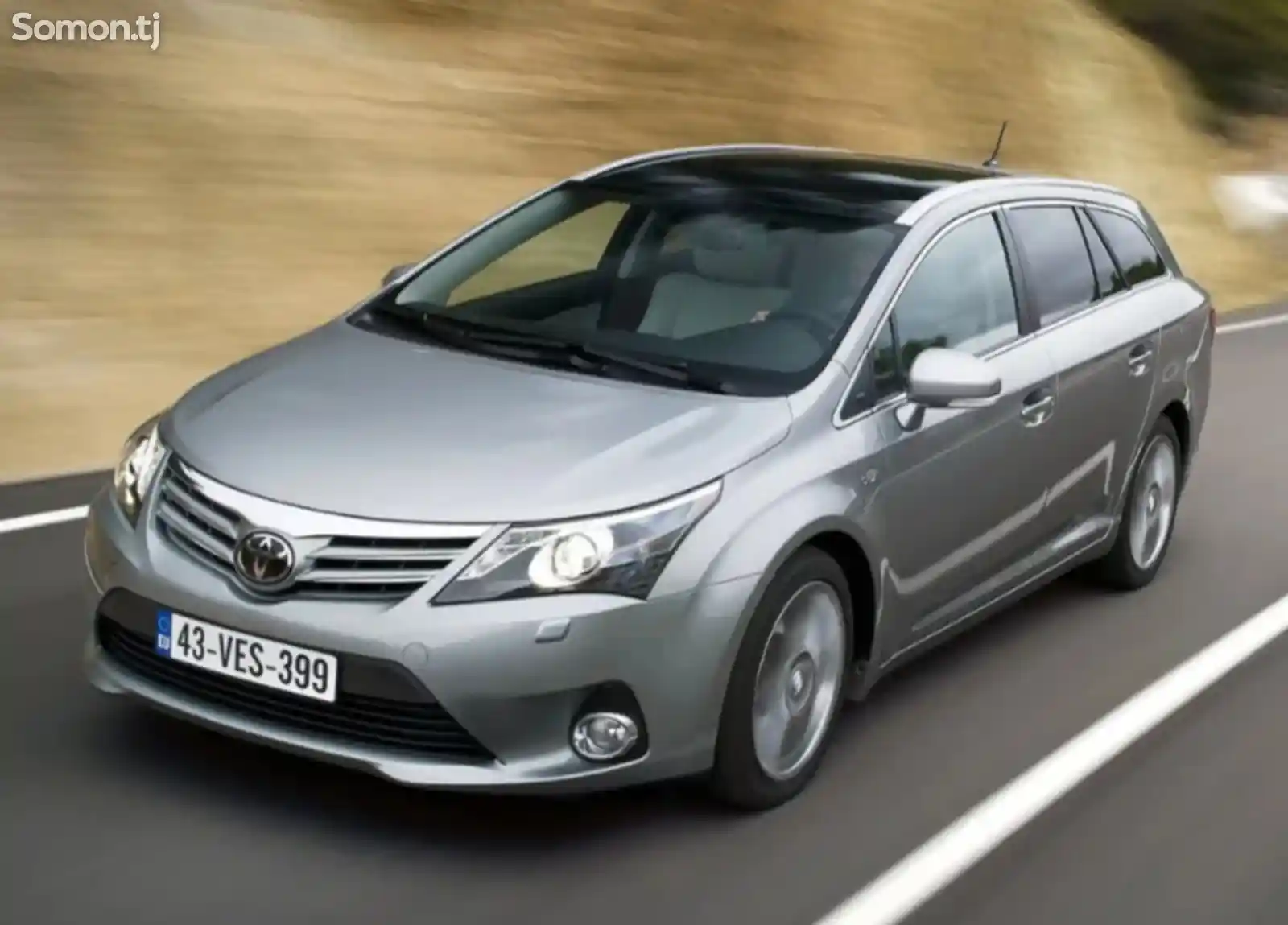 Лобовое стекло на Toyota Avensis 2011