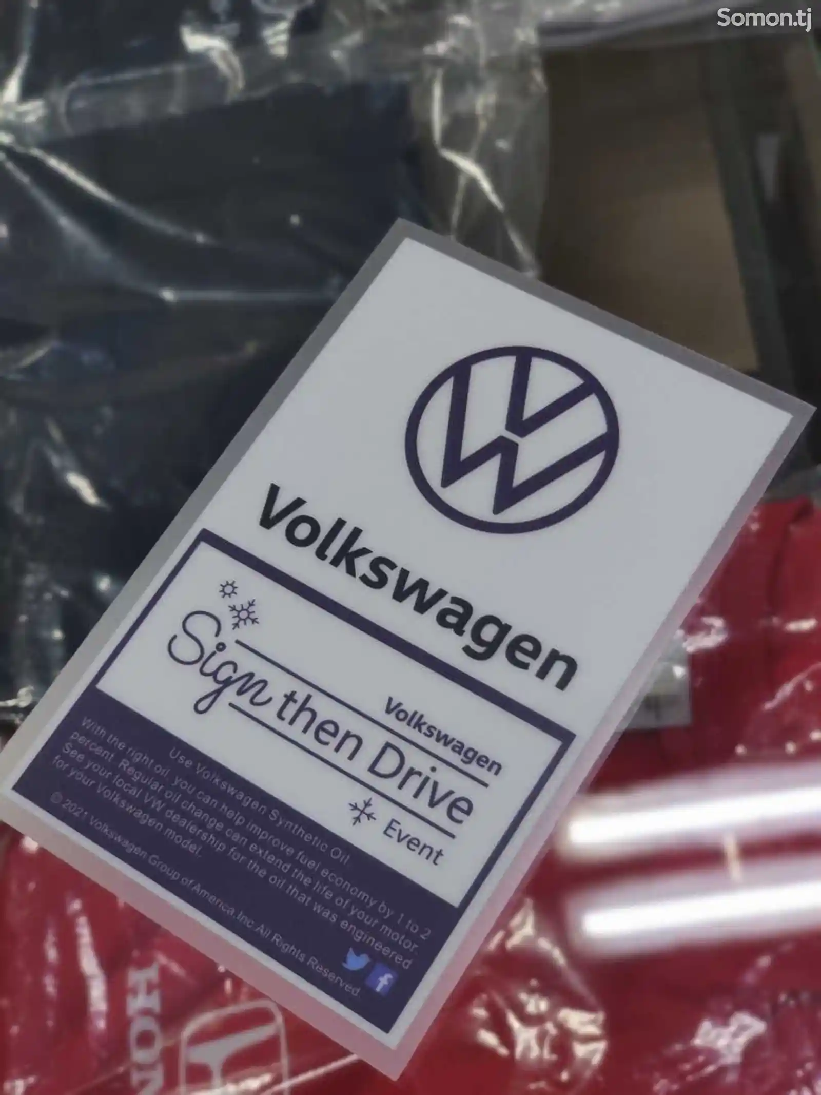 Наклейка на лобовое стекло Volkswagen-2