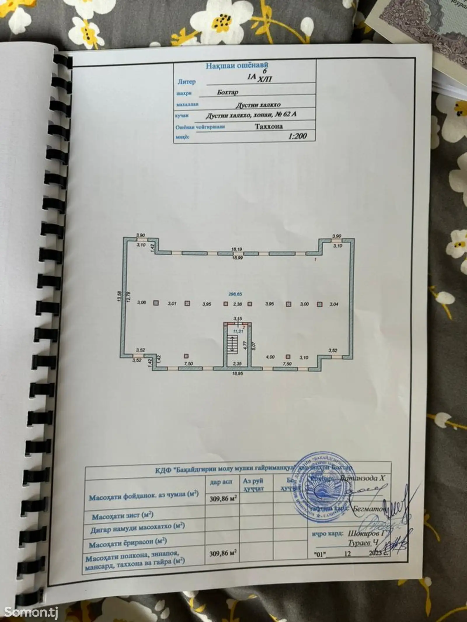 Помещение под магазин / салон, 320м²,  Детский сад "Аминчон"-1