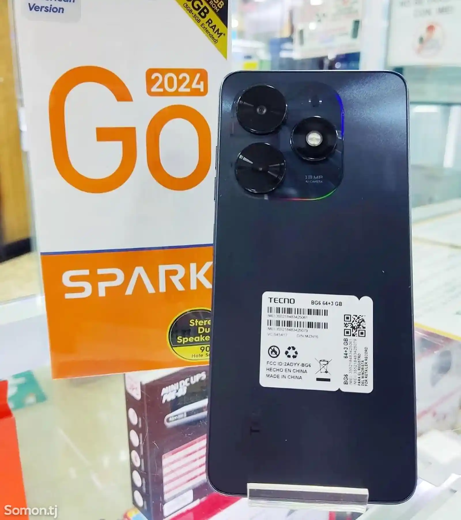 Tecno Spark Go 2024 6/64Gb Black-1
