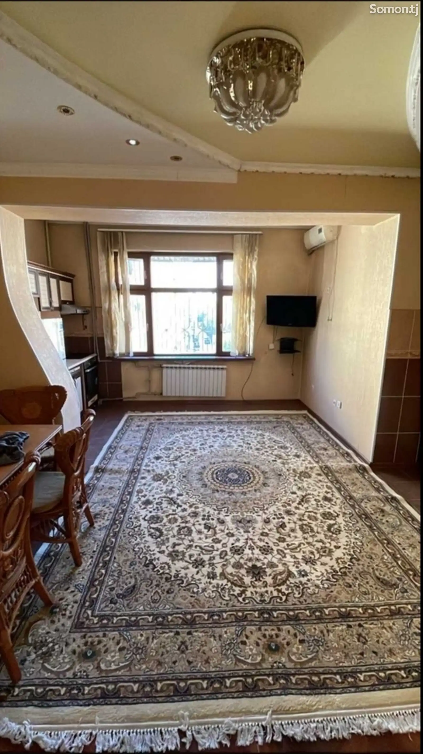 2-комн. квартира, 4 этаж, 86м², Исмоили Сомони-1