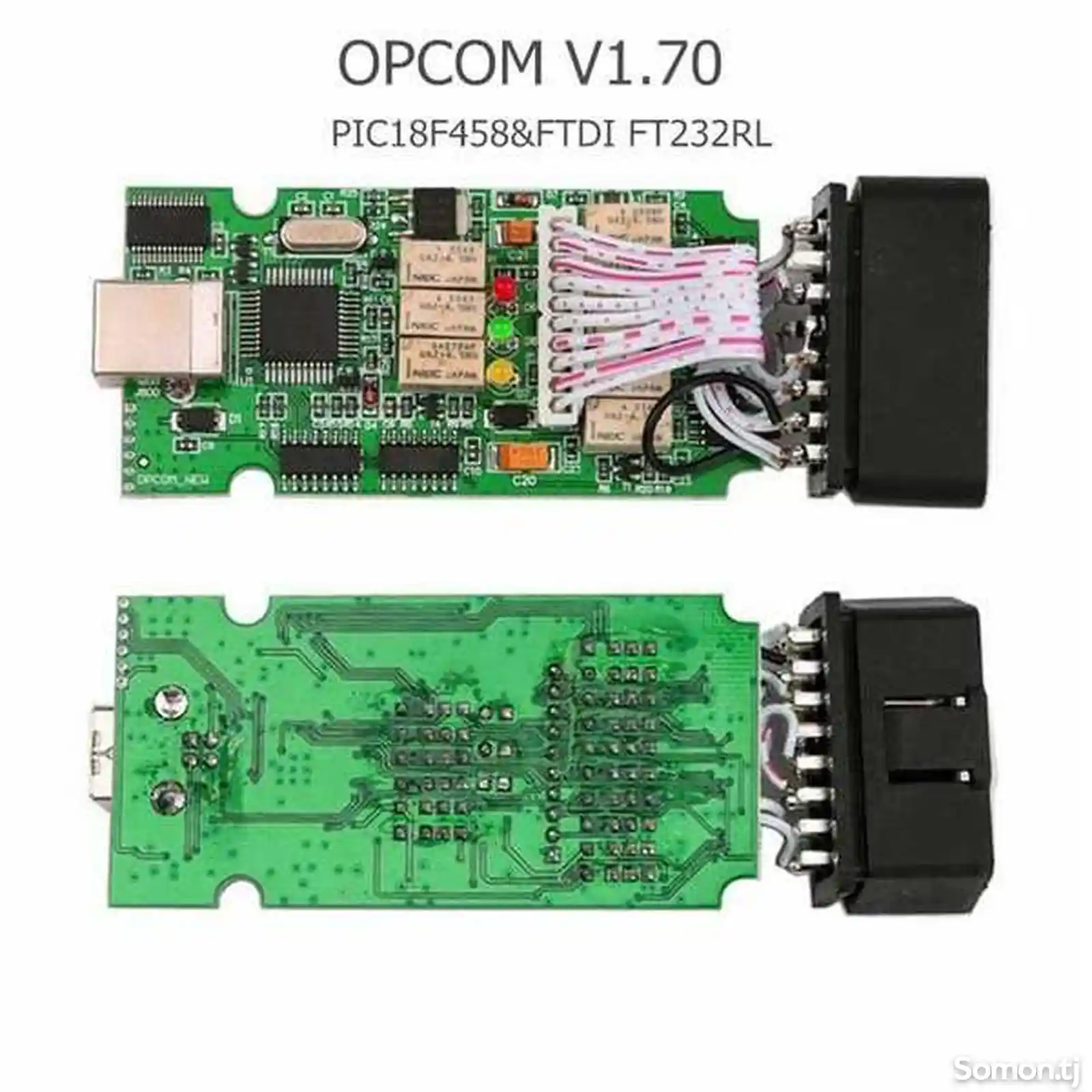 Адаптер Op-com v1.70 для диагностики Opel-3