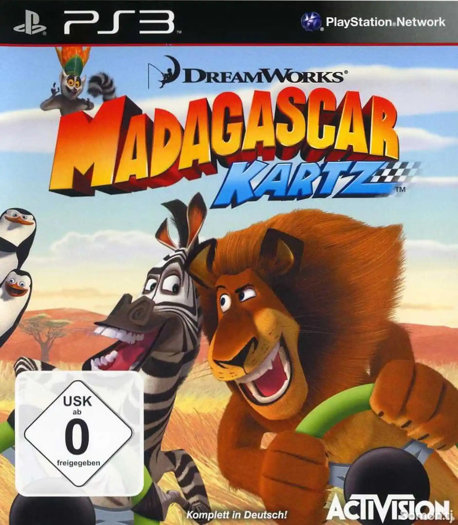 Игра Madagascar Cartz для Play PlayStation 3 20 c. №6469548 в г. Душанбе -  Программы и игры - Somon.tj бесплатные объявления куплю продам б/у