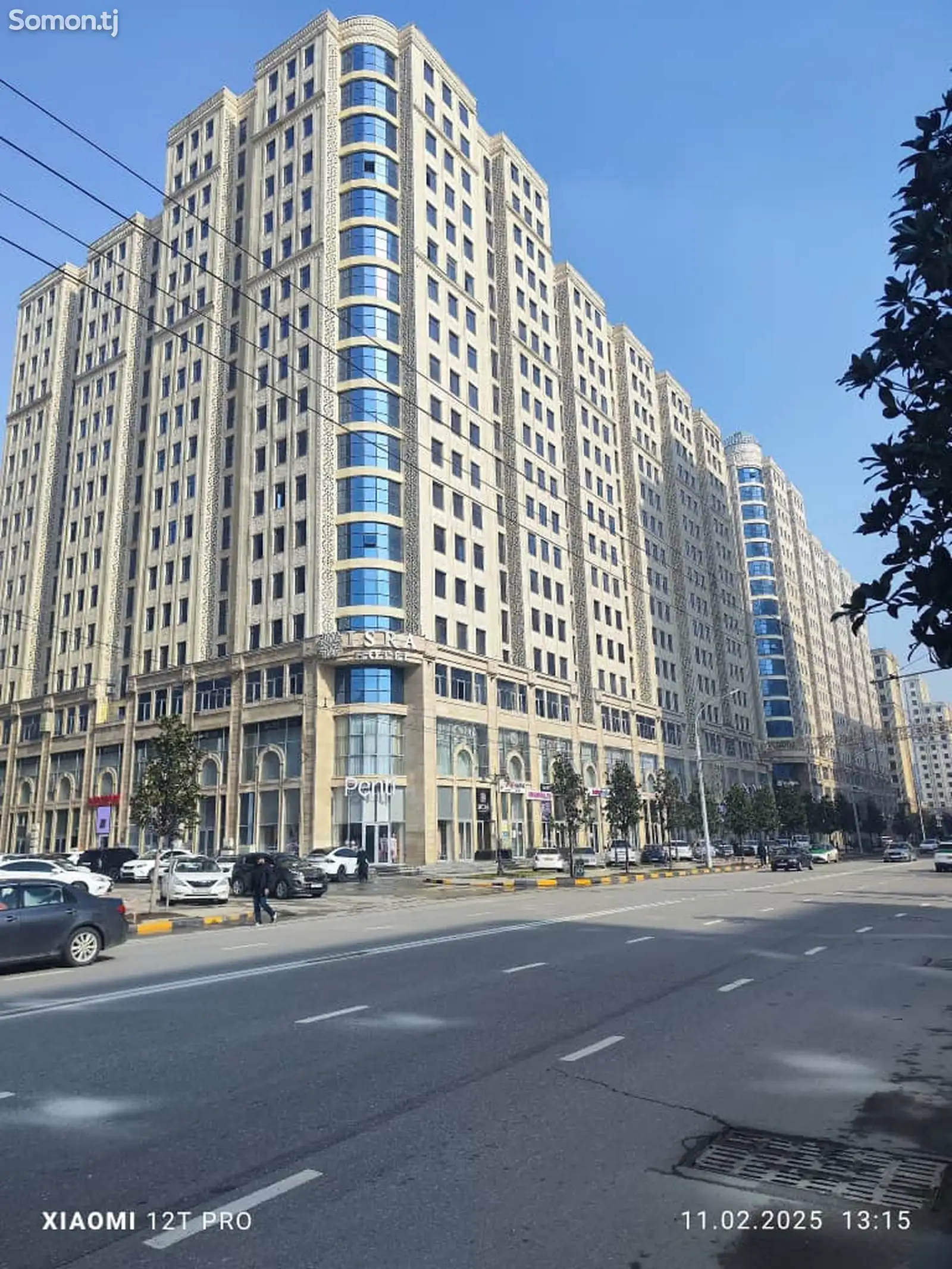 2-комн. квартира, 13 этаж, 86 м², Шохмансур-1