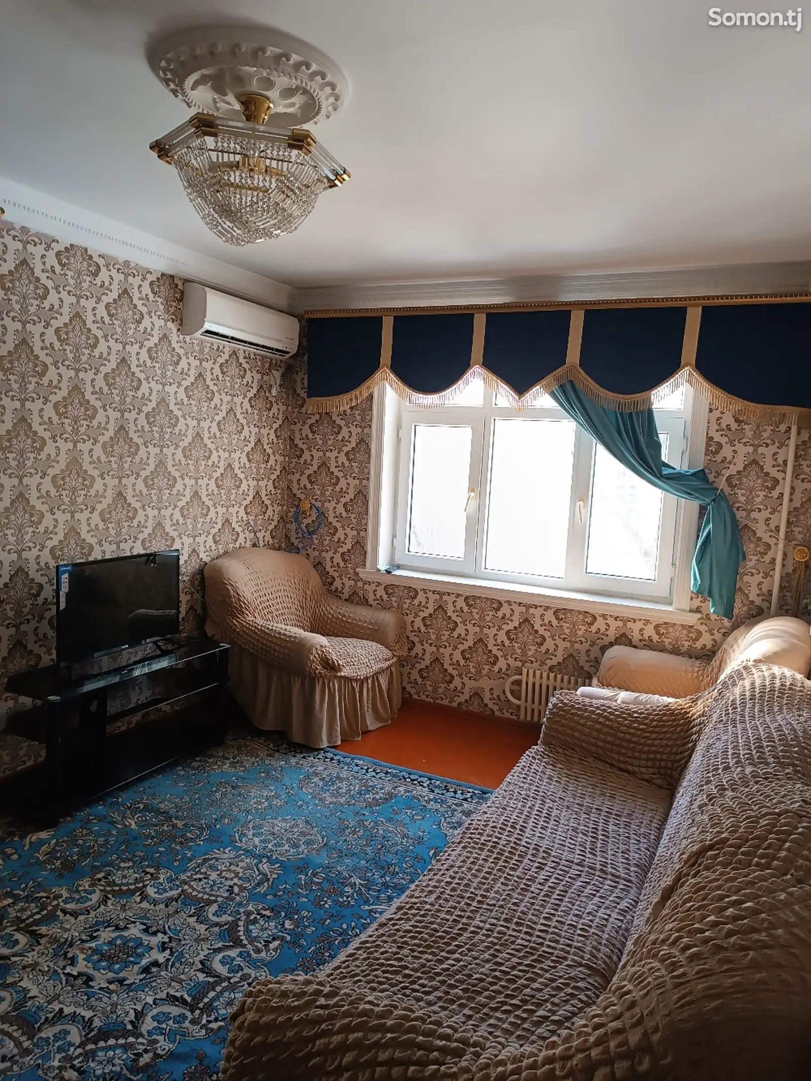 2-комн. квартира, 4 этаж, 50м², центр-1