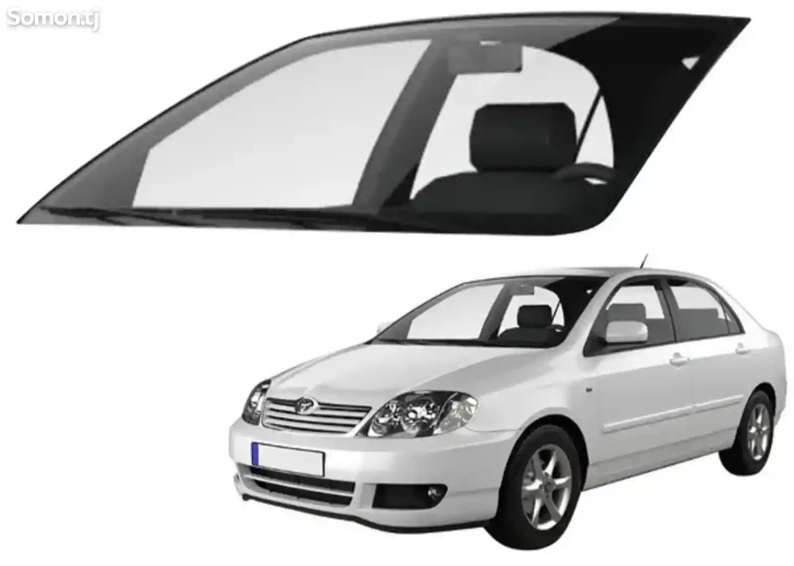 Лобовое стекло на Toyota Corolla 1 2001