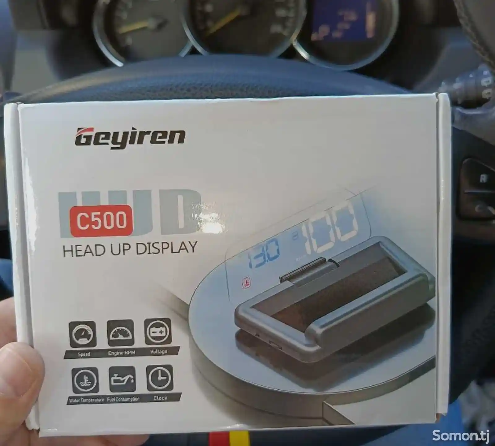Проекционный дисплей в авто Geyiren C500 HUD-3