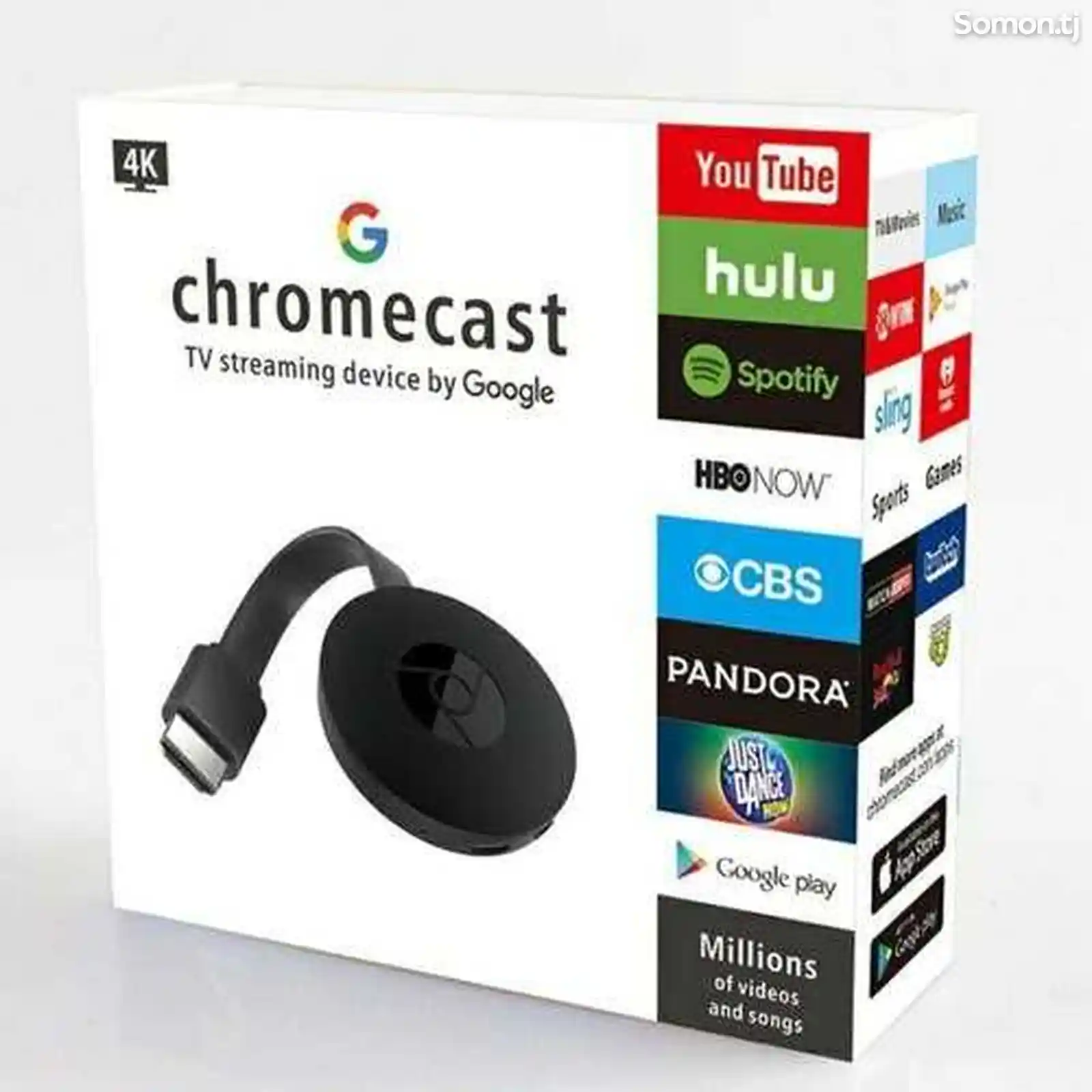 Медиаплеер Google Chromecast-3