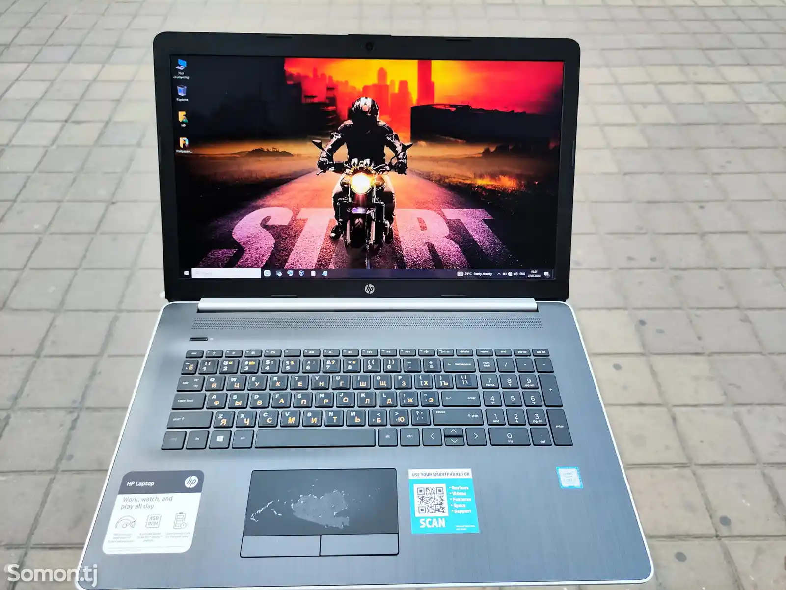 Ноутбук HP Core i7 8gb/2TB 17.3 inch-1