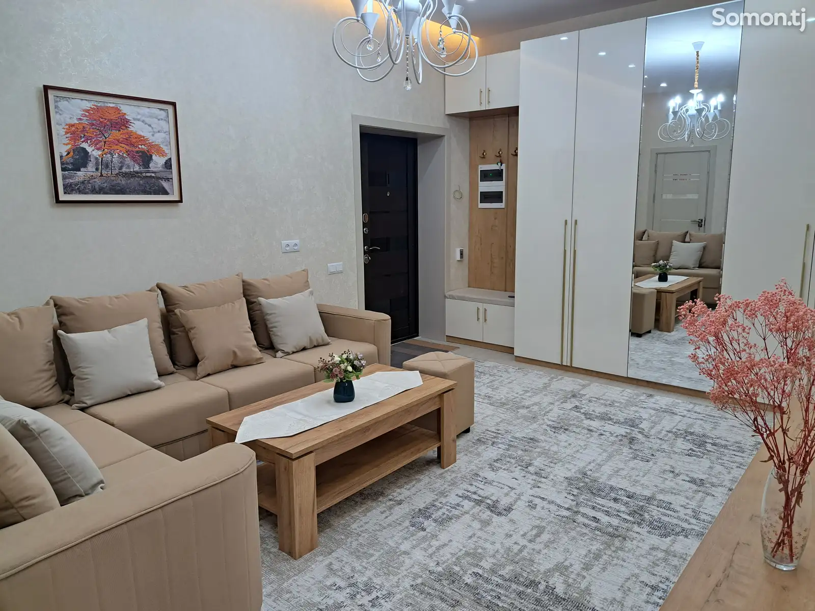 2-комн. квартира, 2 этаж, 70м², Парк К.Худжанди-8