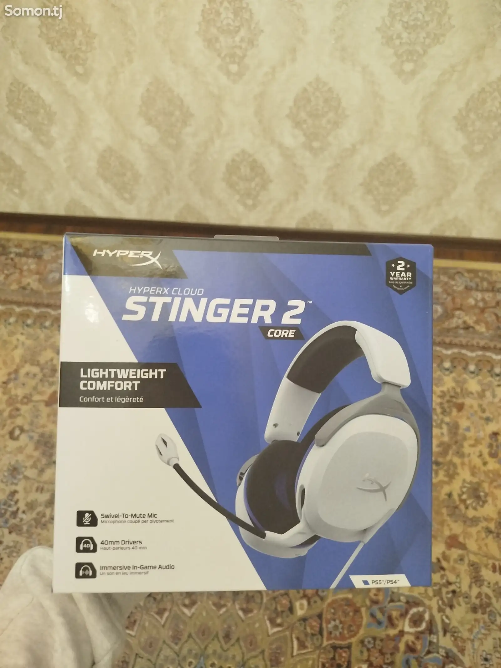 Наушники Hyperx Cloud Stinger 2 Core White-1