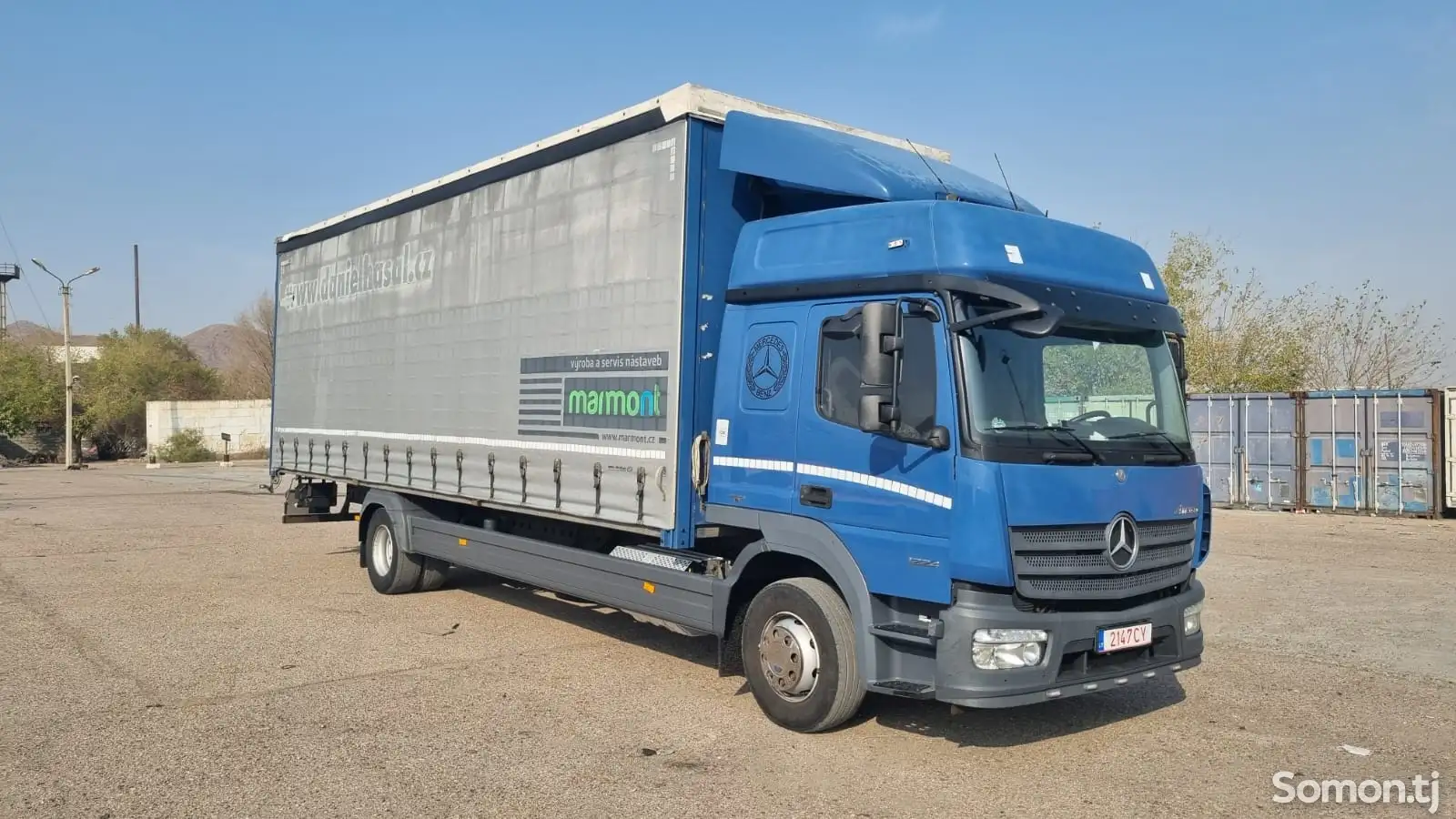 Бортовой грузовик Mercedes Atego 1224-7