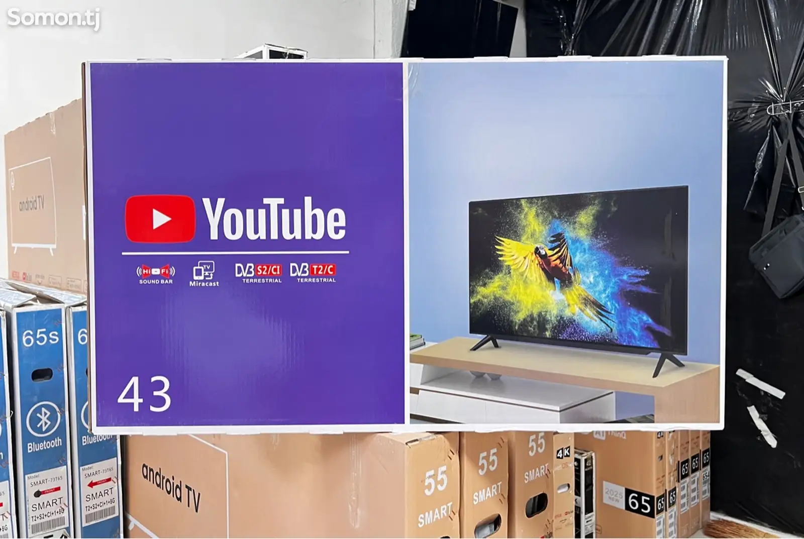 Телевизор Samsung 43 smart MIRACAST 2024