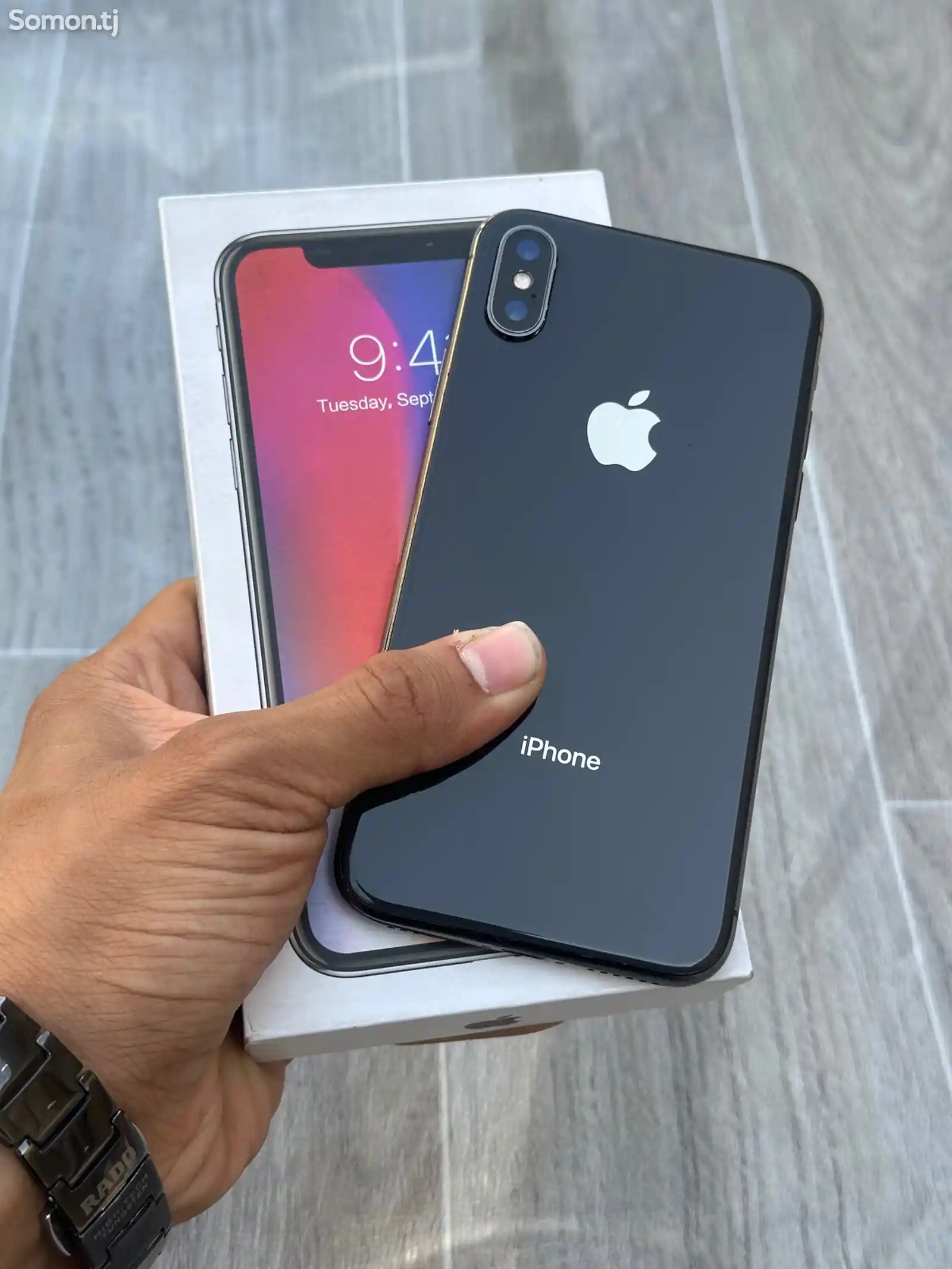 Apple iPhone X, 256 gb, Silver-1