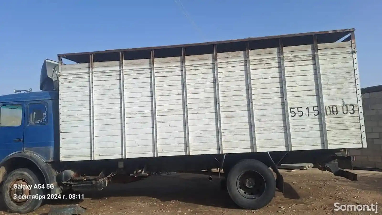 Бортовой грузовик Mercedes-Benz Actros, 1987-3