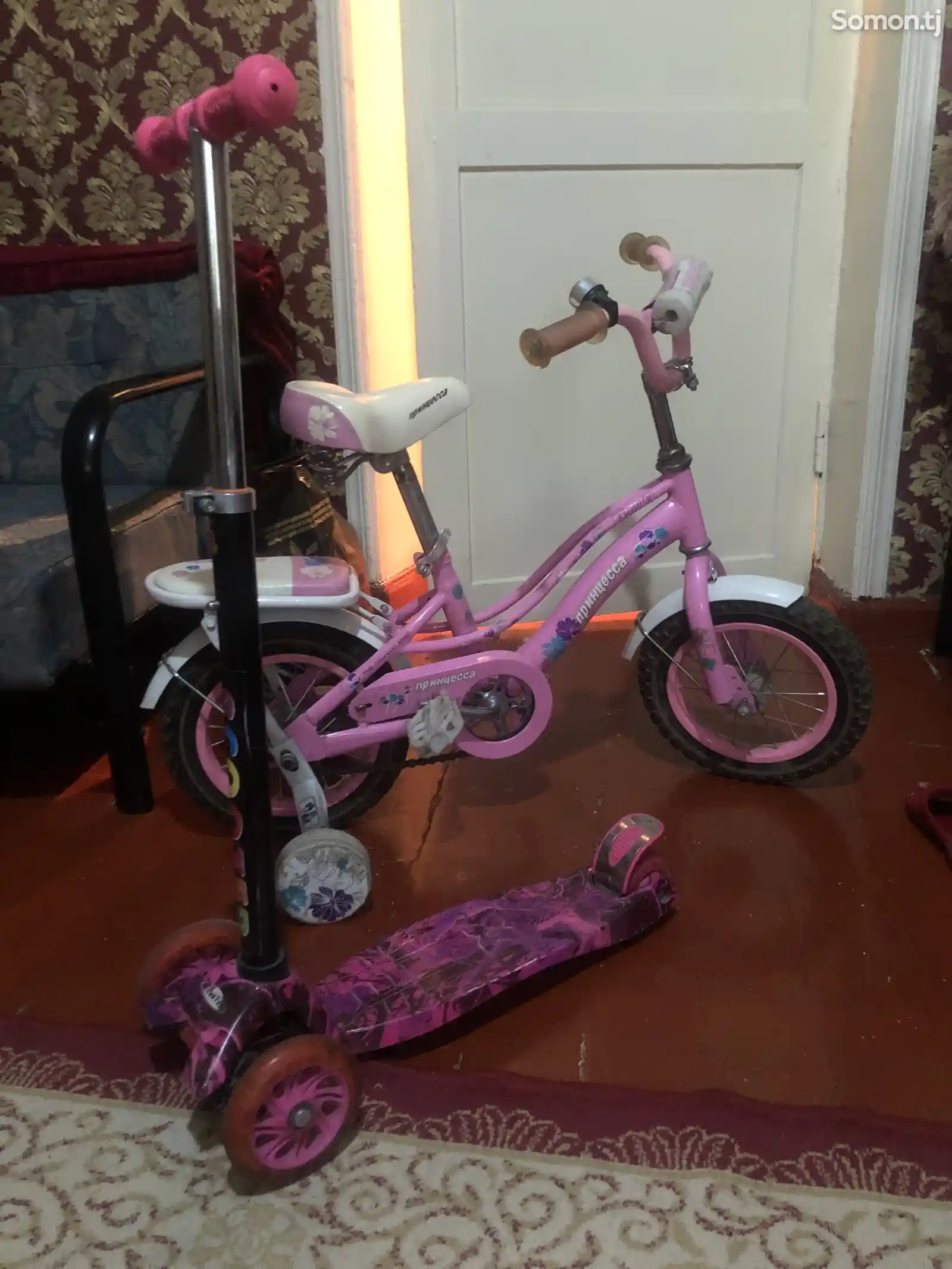 Детский велосипед и самокат-2