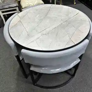 Круглый стол со стульями