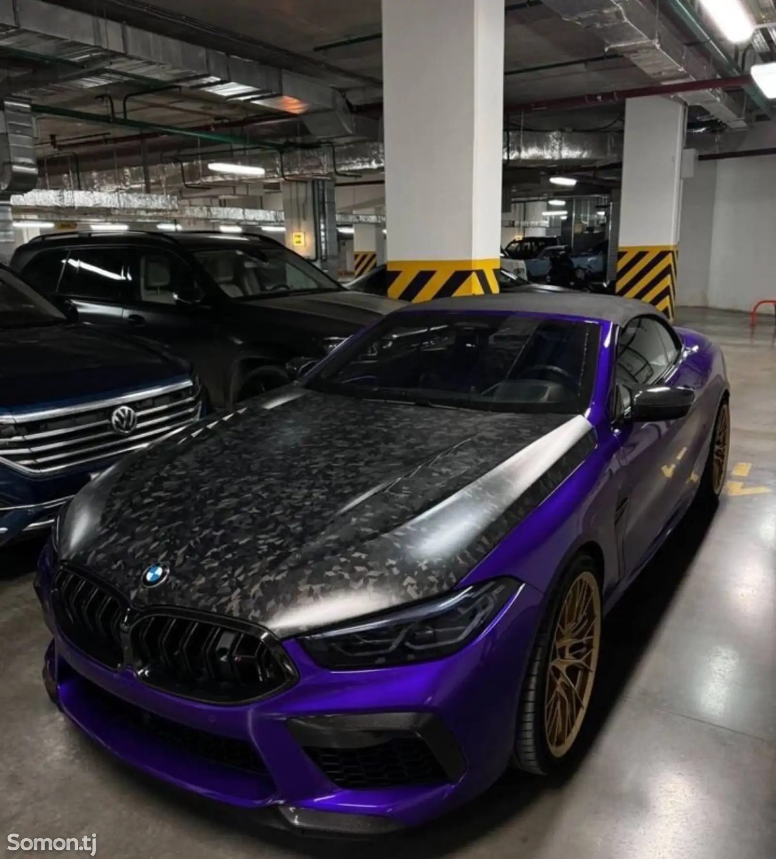 Карбоновый капот bmw m8-1