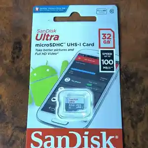 Карта памяти - SanDisk Ultra MicroSDXC UHS-I