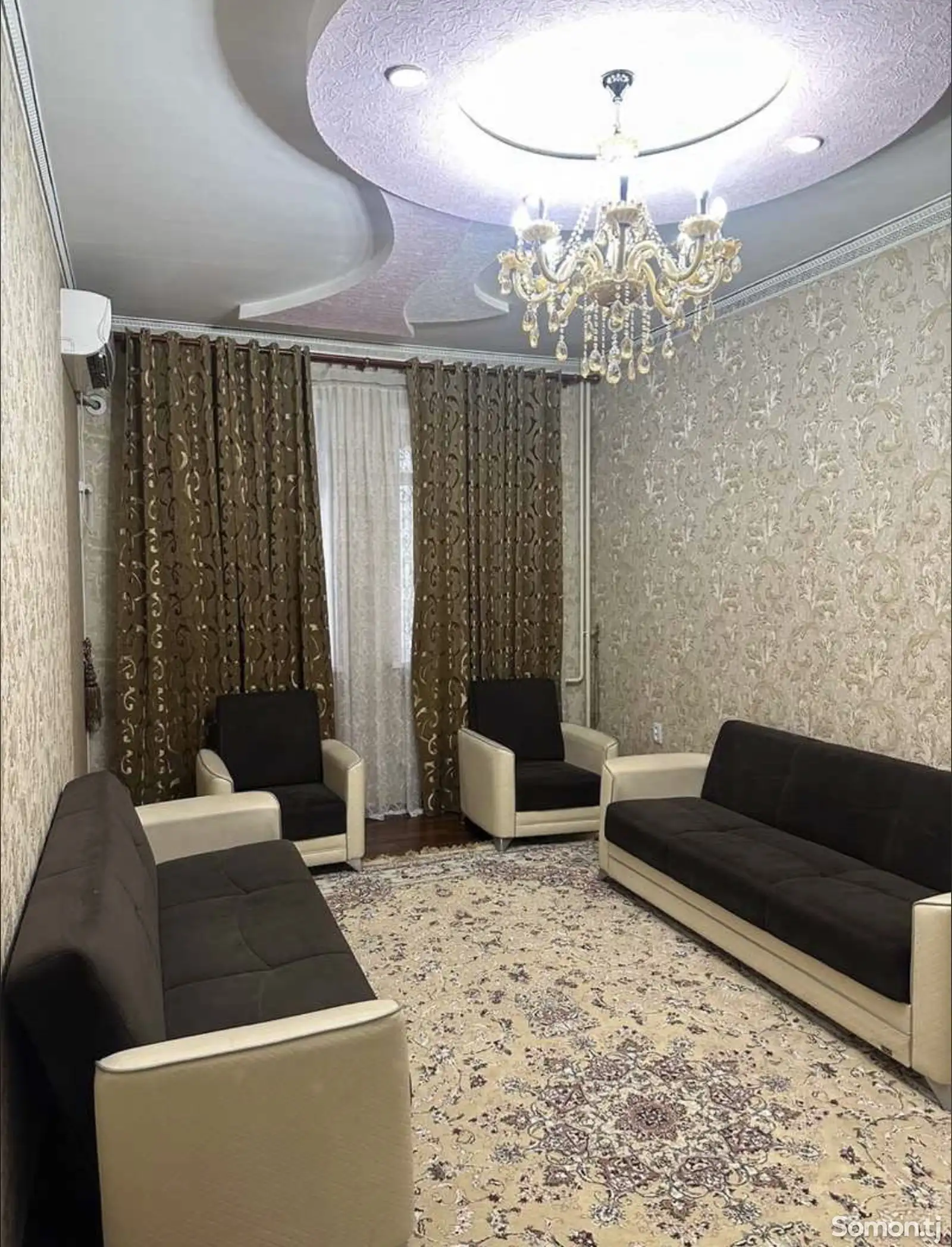 3-комн. квартира, 8 этаж, 85м², Сино-1