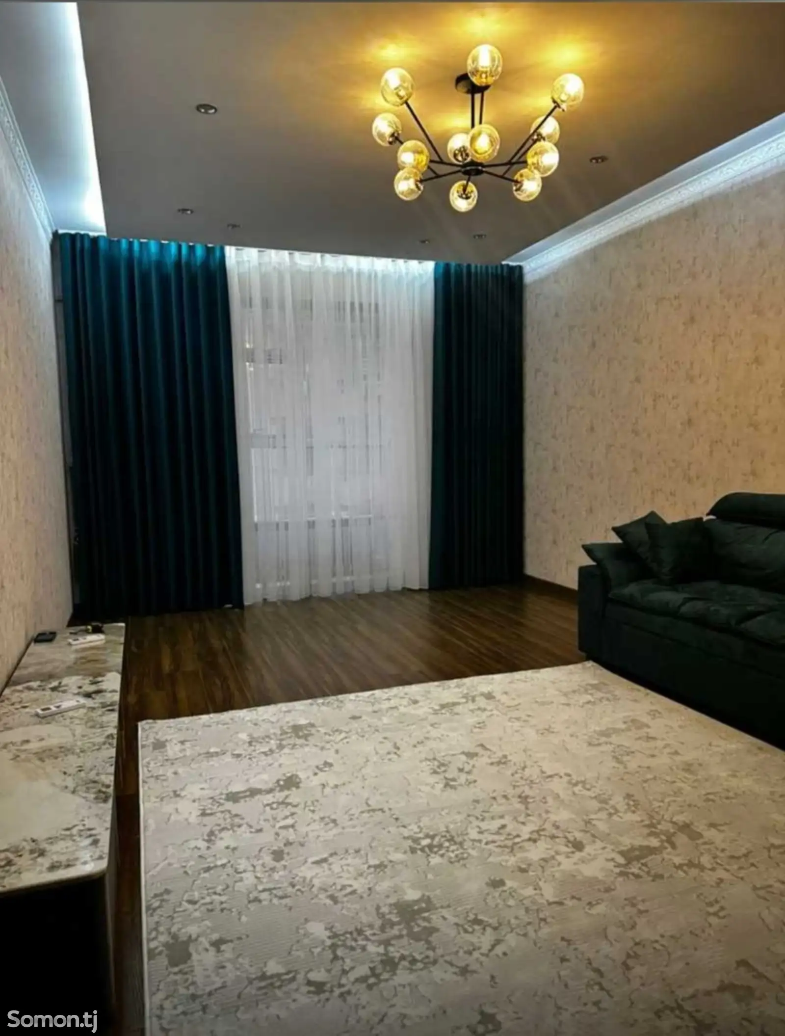 3-комн. квартира, 9 этаж, 101м², Исмоили Сомони-1