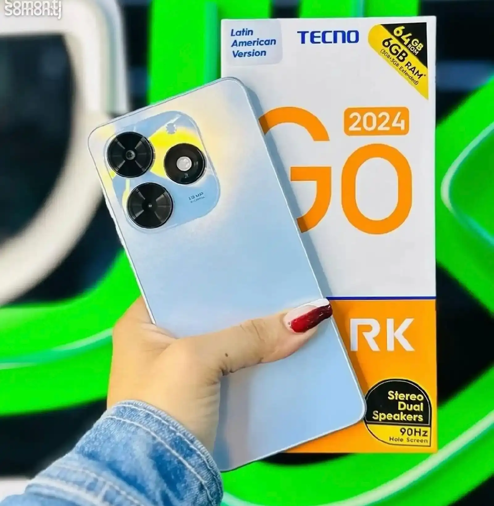 Tecno Spark Go 2024 64gb white-1