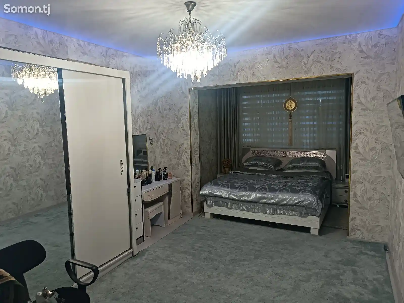 3-комн. квартира, 5 этаж, 77 м², Сомониён 68А-11