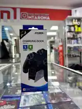 Пойгоҳи пуркунандаи джойстики PlayStation 4 Dobe Charging Dock for PS4-5