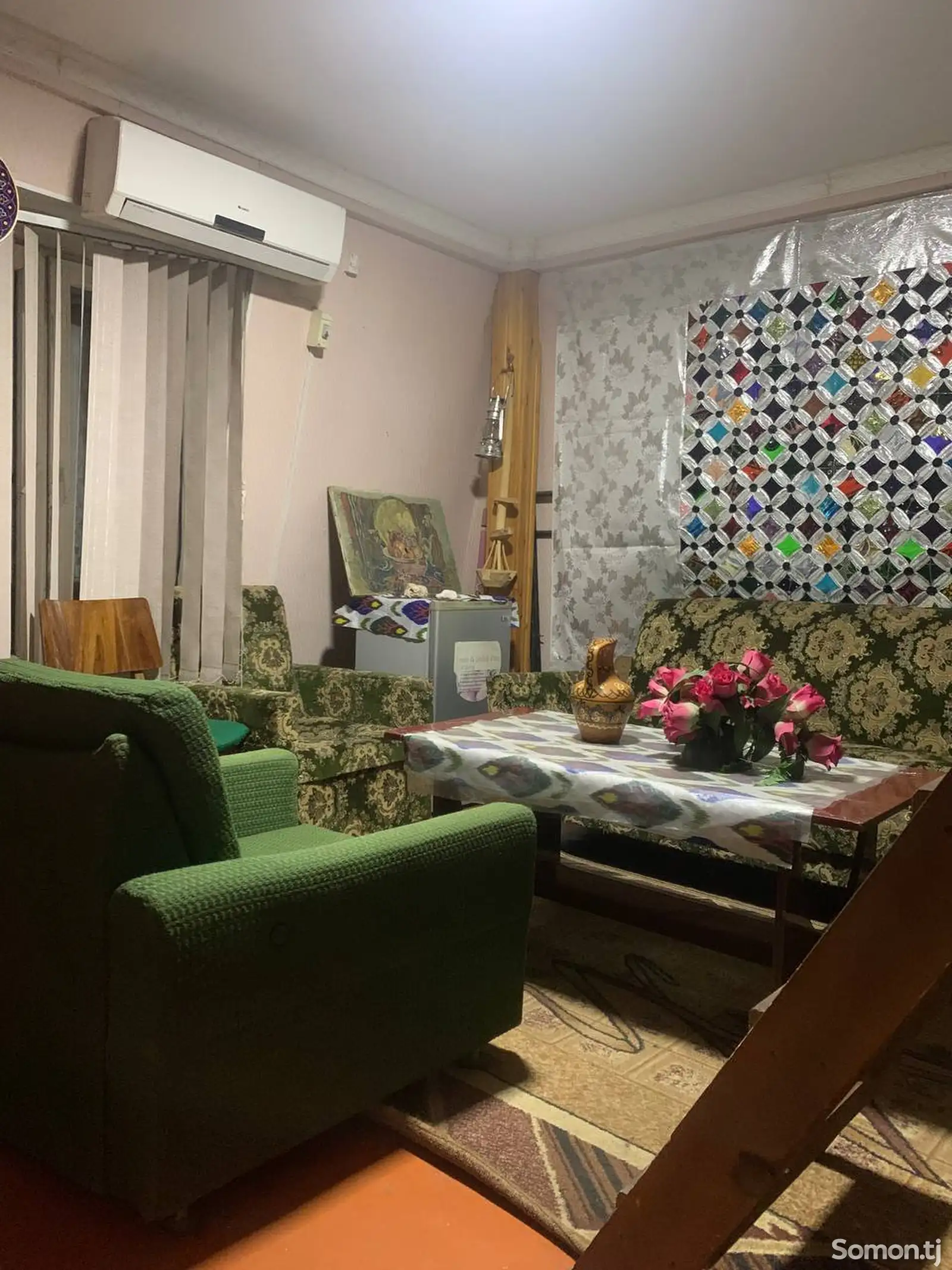 8-комн. номер в гостинице, 1 этаж, 15 м², И.Сомони-1