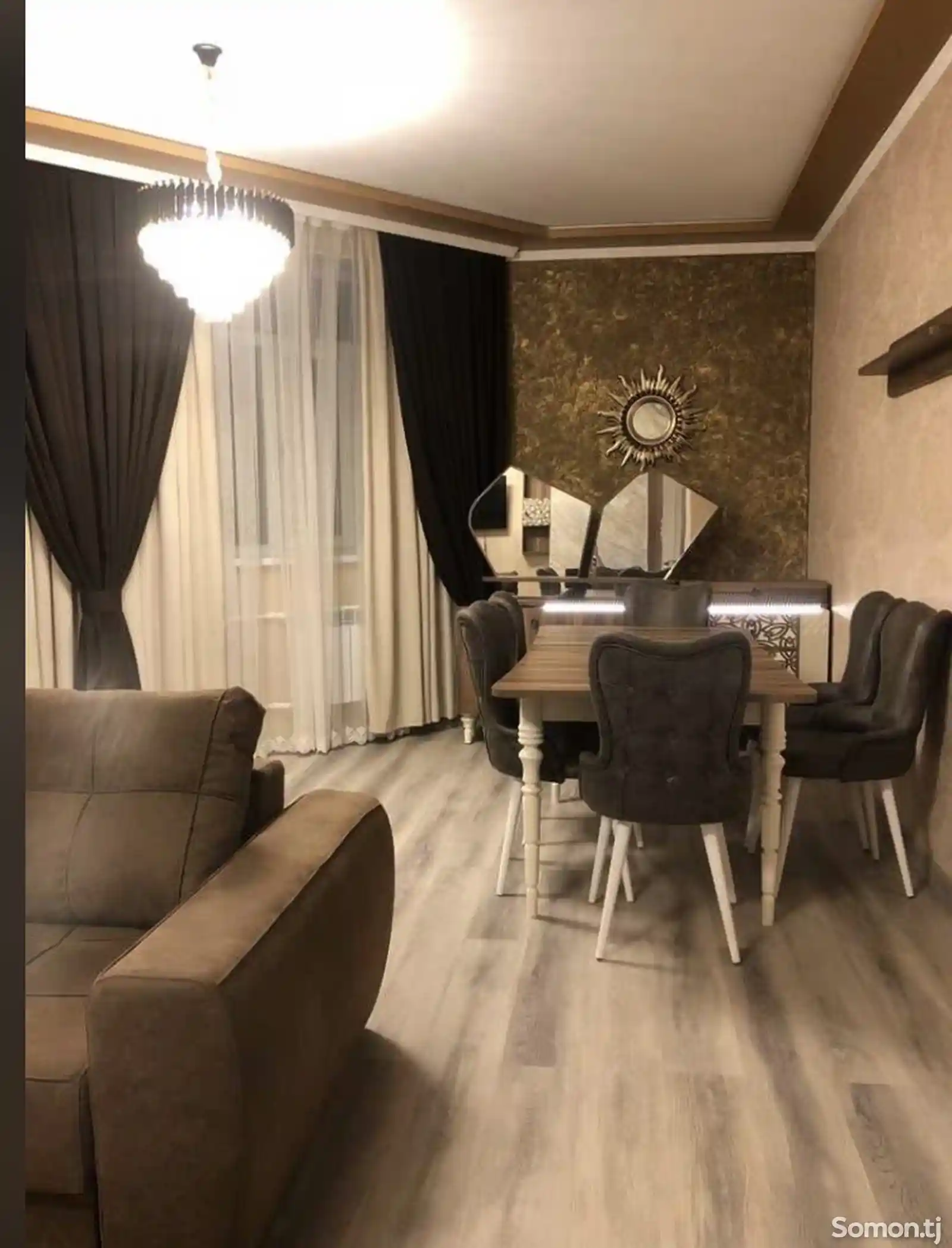 2-комн. квартира, 3 этаж, 80м², Сино-3