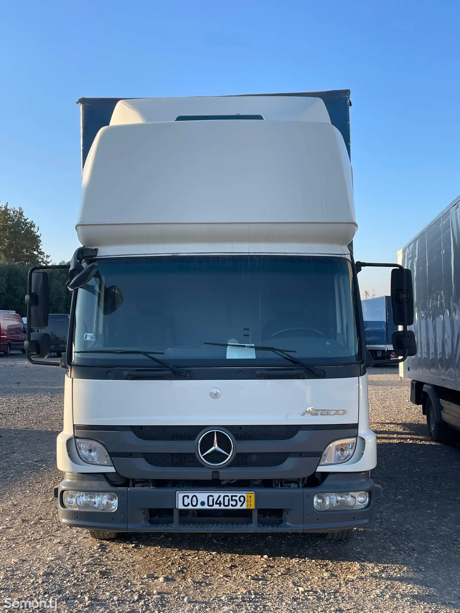 Бортовой грузовик Mercedes Benz atego 818, 2008-1