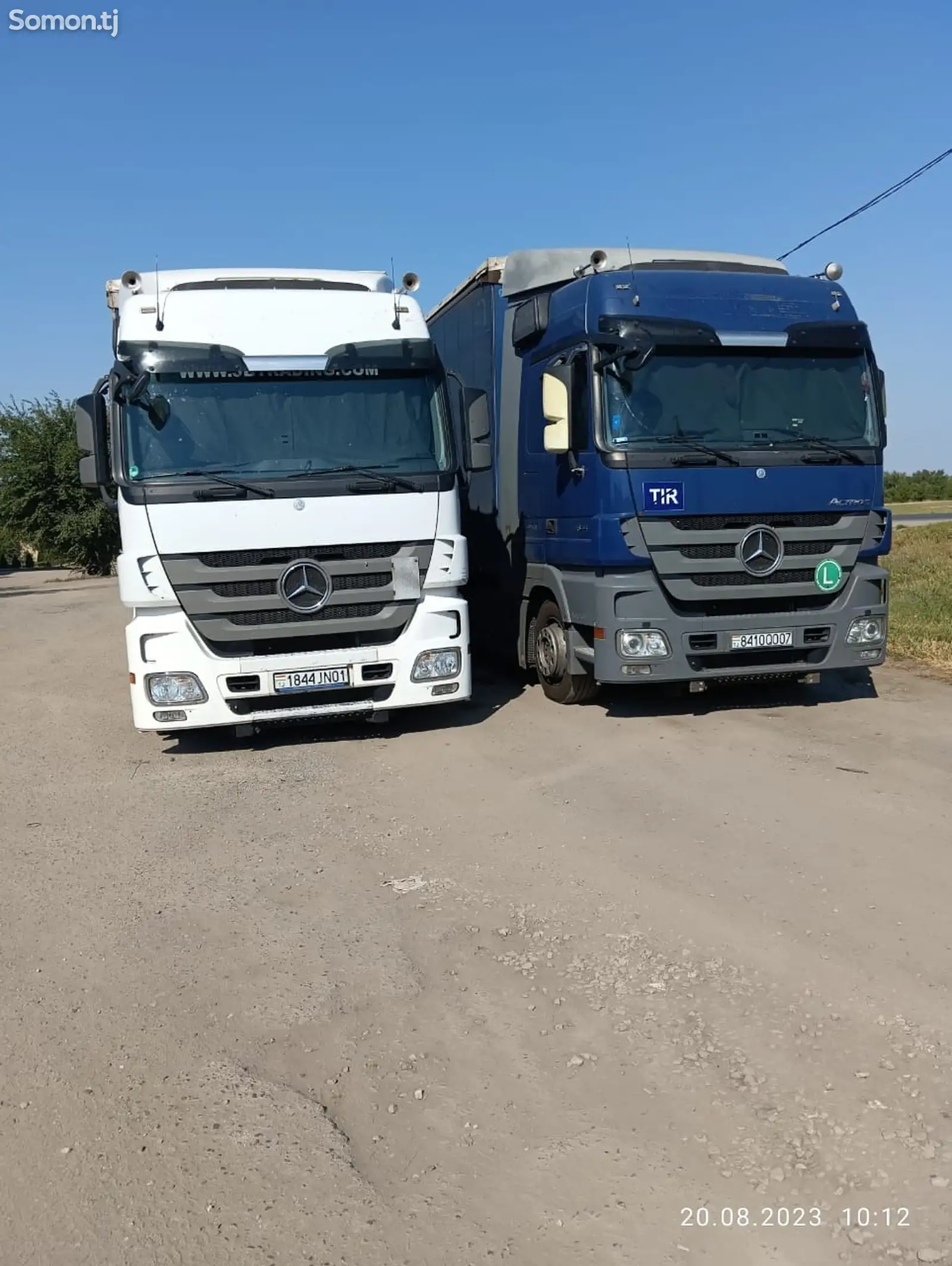 Седельный тягач Mercedes Benz actros1844-1