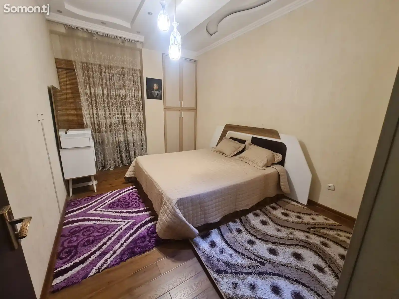 2-комн. квартира, 6 этаж, 80 м², И.сомони-2