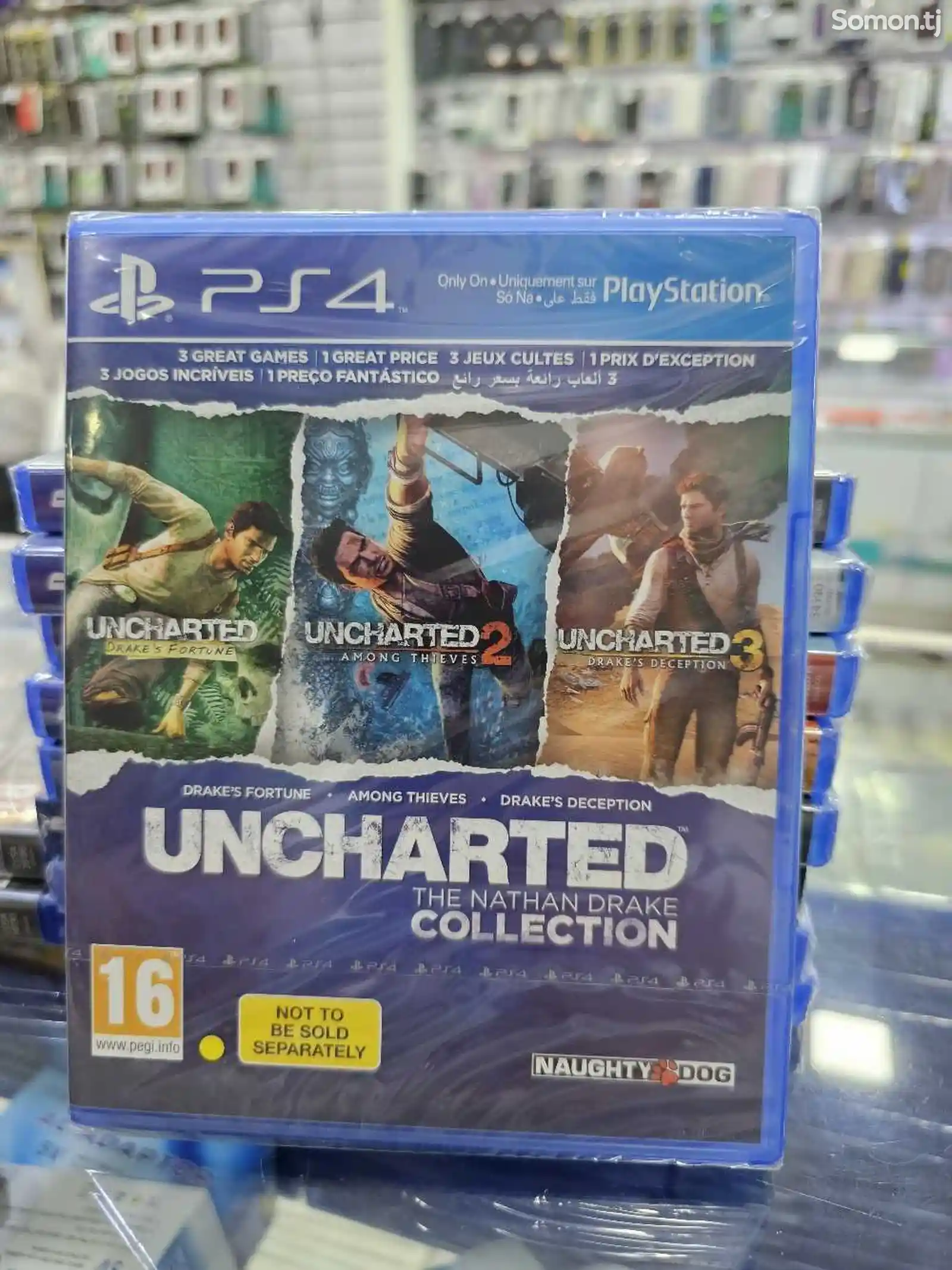Игра Uncharted colection playstation 4