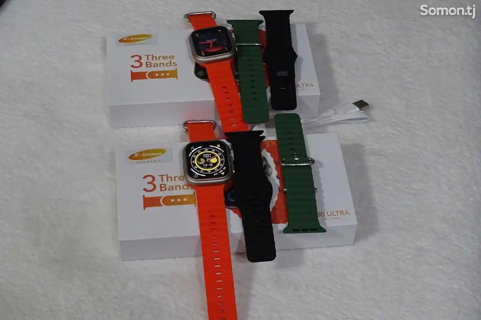 Смарт часы X-inova X80 Ultra с 3 ремешком-1
