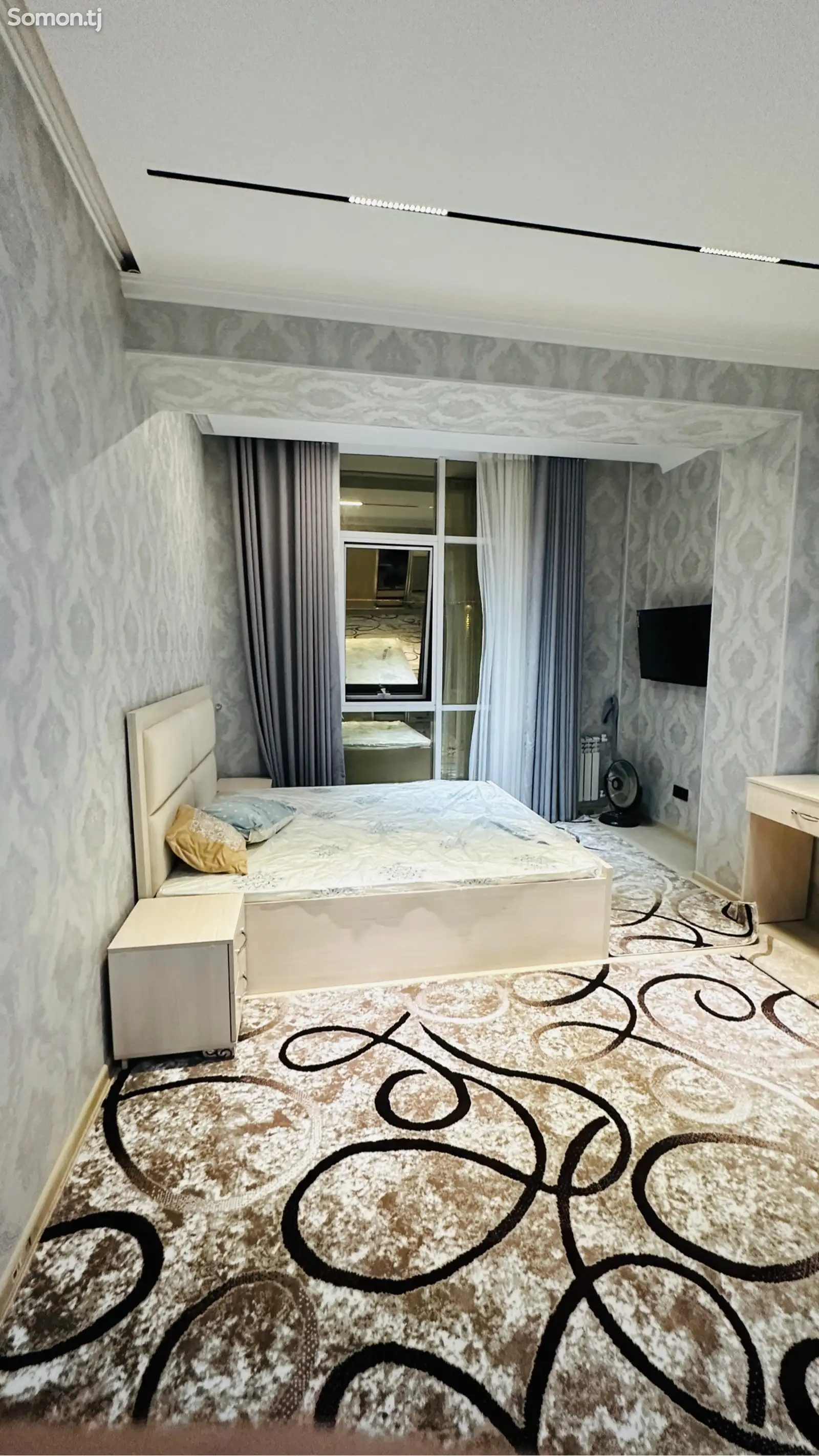 2-комн. квартира, 15 этаж, 94м², Шохмансур-4