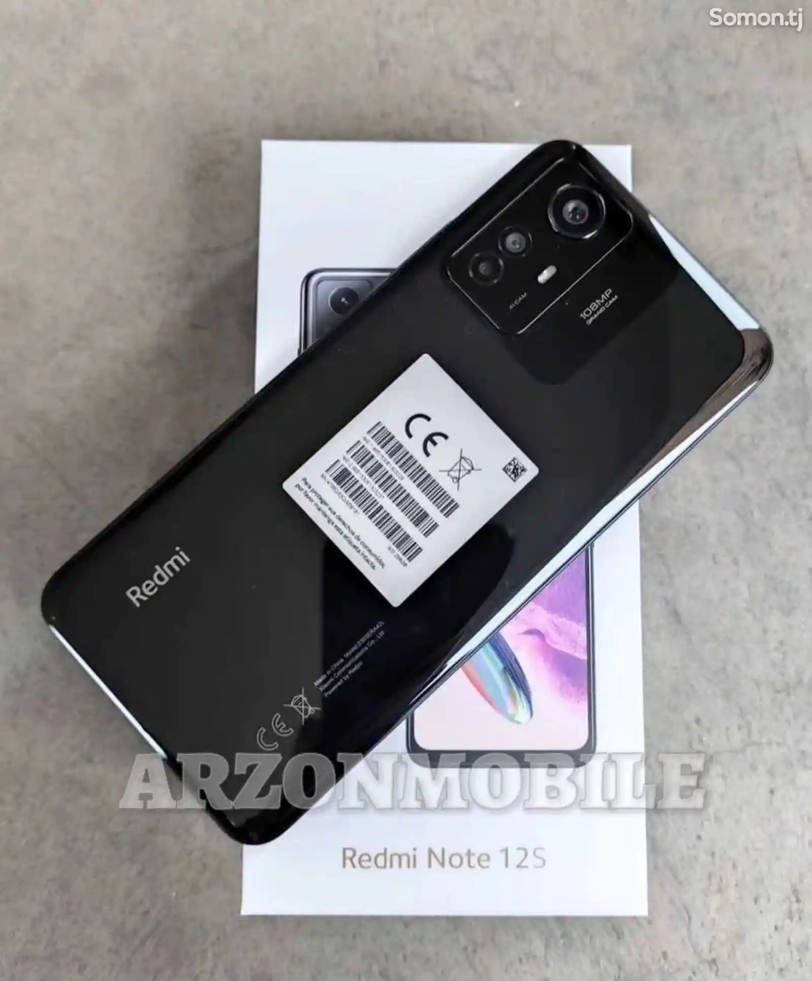 Xiaomi Redmi Note 12S 8/256Gb Black-2