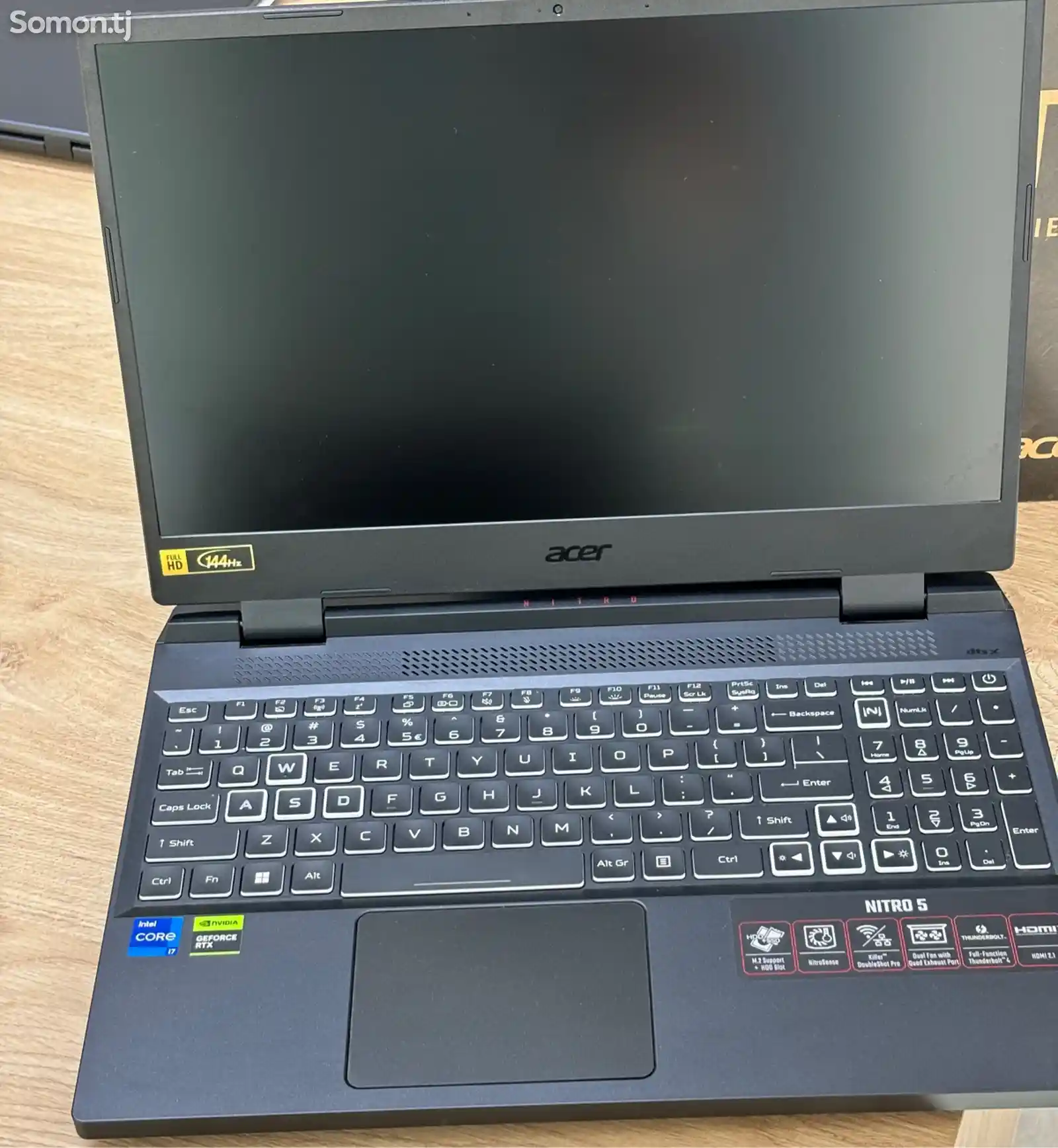 Ноутбук Acer Nitro 5 i7-12650H 16/512/RTX 3050-5