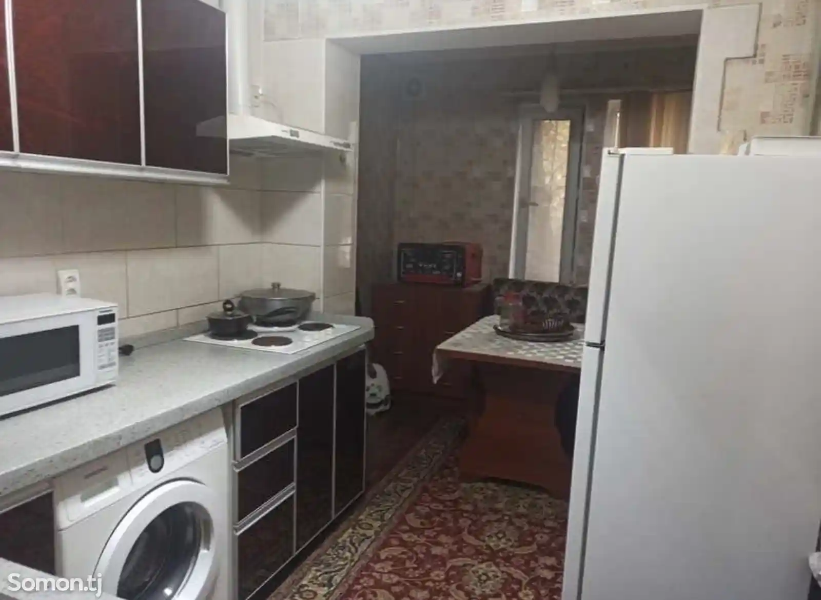 2-комн. квартира, Цокольный этаж, 56м², Аэропорт-2