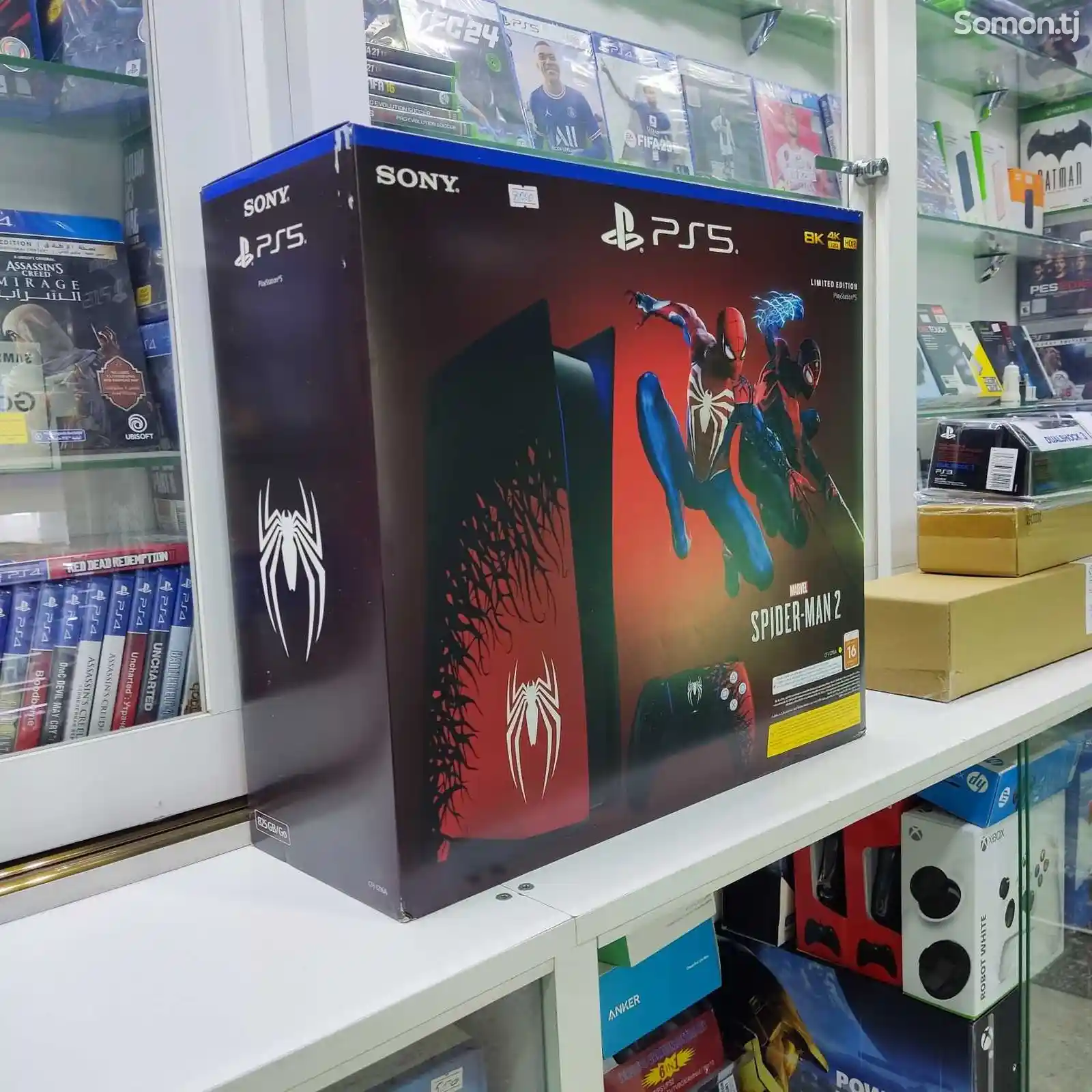 Игровая приставка PS-5 Spider-Man2 Limited Edition Europe 8K 4K HDR-4