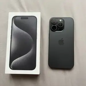 Apple iPhone 15 Pro, 256 gb, Black Titanium