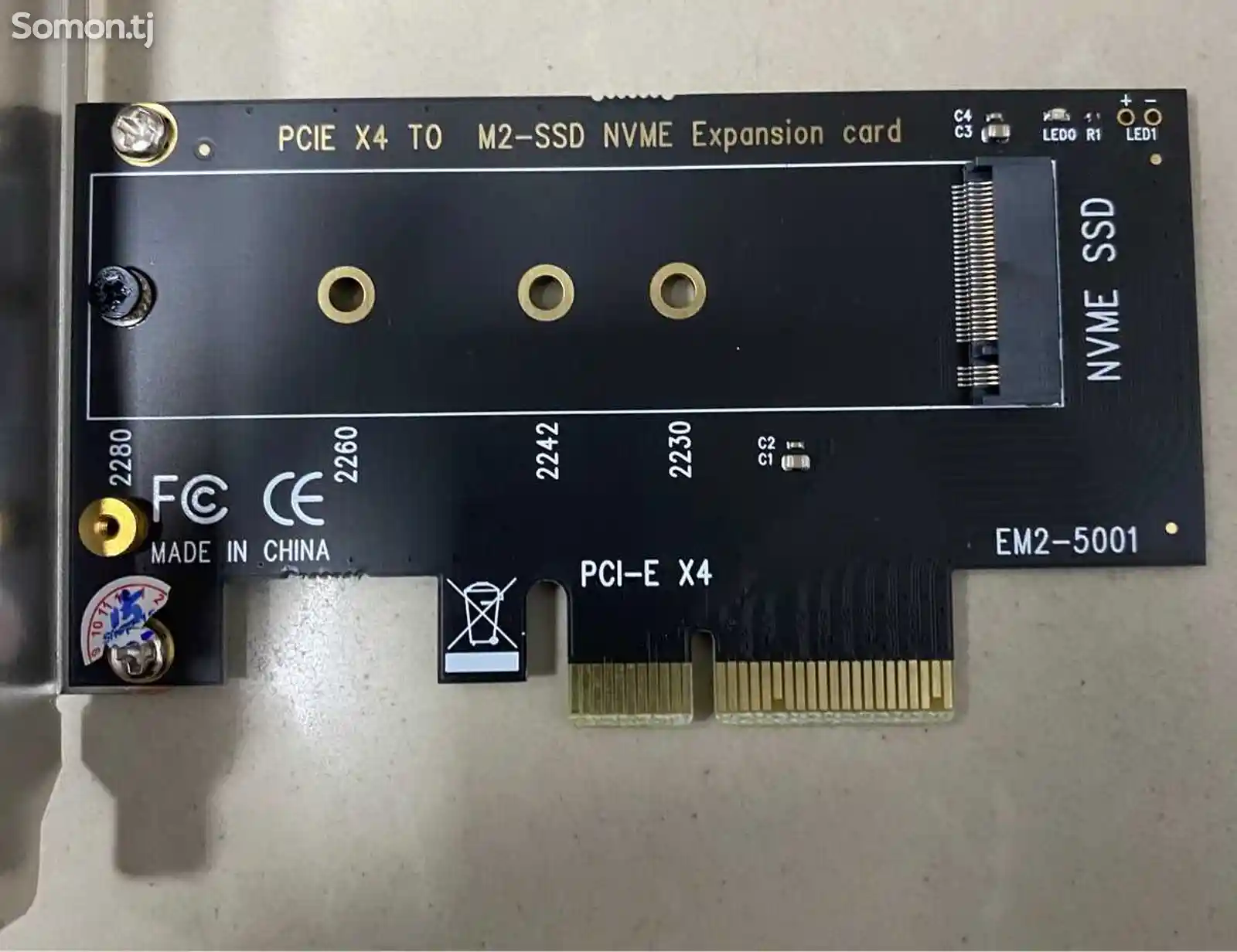 Накопитель PCi-e x4 Nvme M.2-2