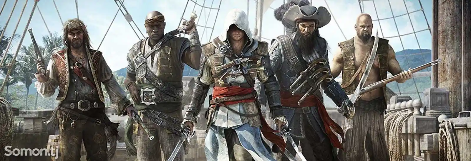 Игра Assassins Creed IV Black Flag для Sony PS3-3