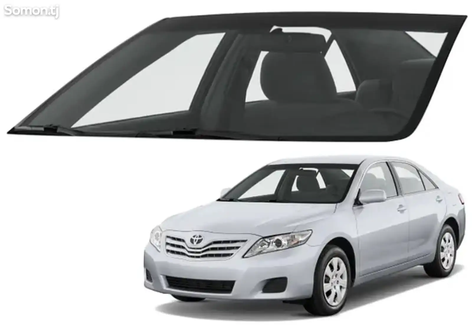 Лобовое стекло на Toyota Camry 2, 2011